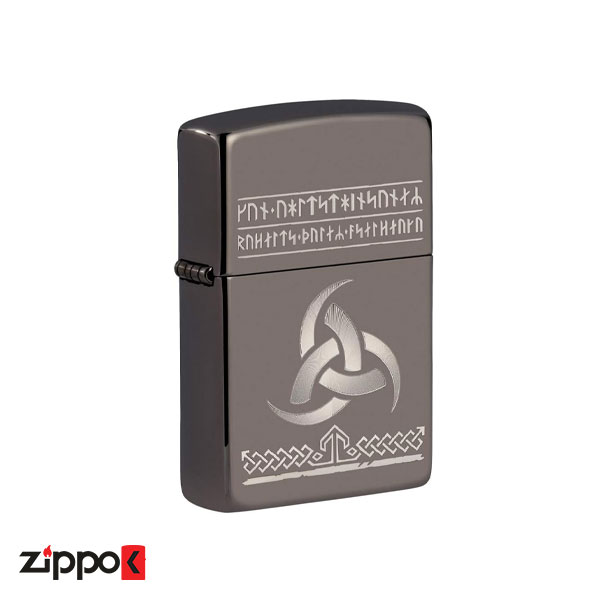 فندک زیپو اصل 49302 | Zippo Odin Design