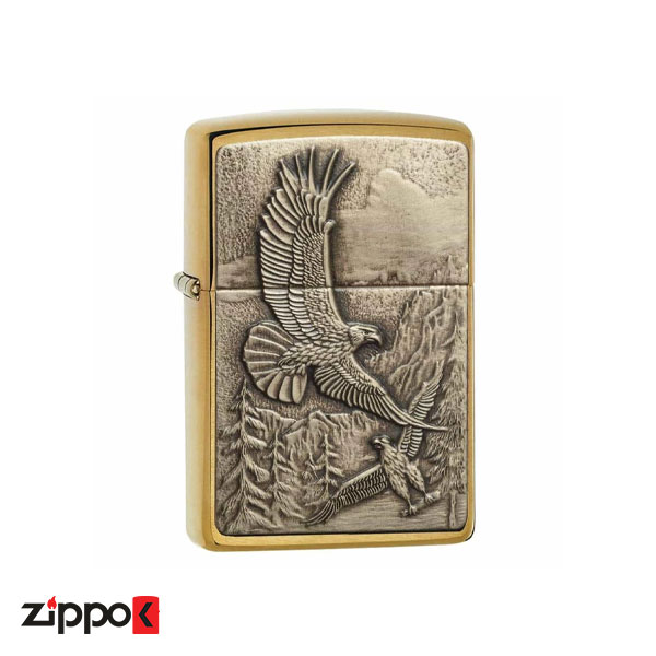 فندک زیپو اصل 20854 | Zippo Where Eagles Dare