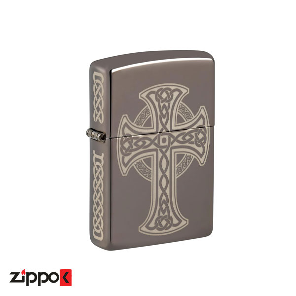 فندک زیپو اصل 48614 | Zippo Celtic Cross Design