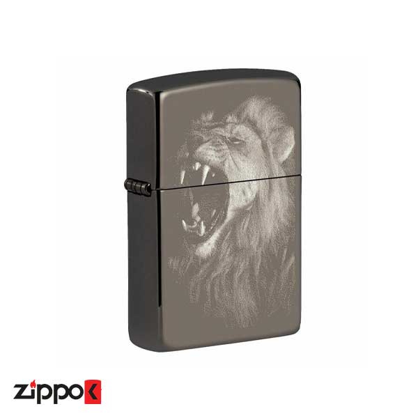 فندک زیپو اصل 49433 | Zippo Fierce Lion Design