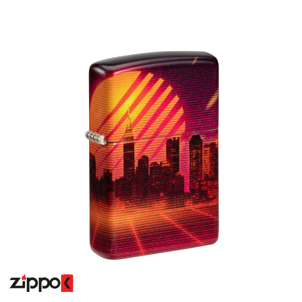 فندک زیپو اصل 48505 | Zippo Cyber City Design