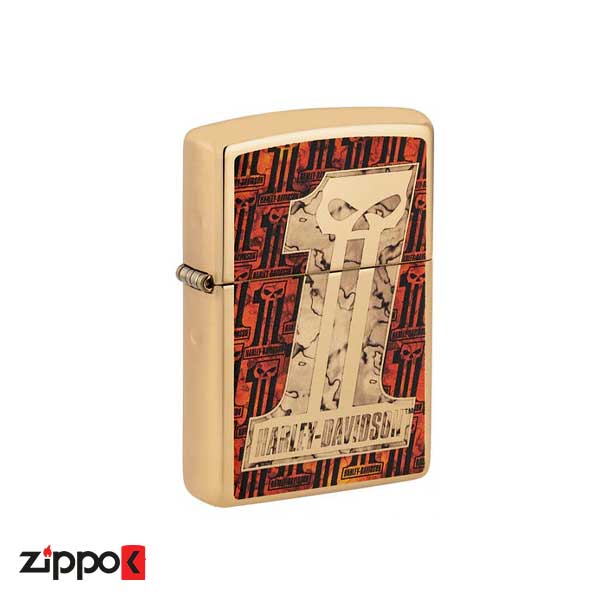 فندک زیپو اصل 48361 | Zippo 254B Harley Davidson