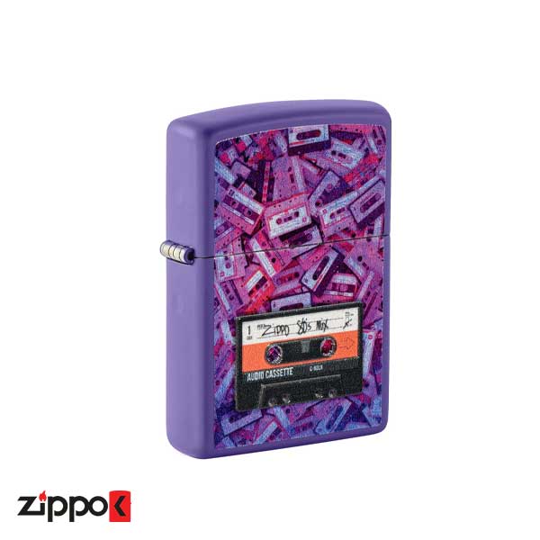 فندک زیپو اصل 48521 | Zippo Cassette Tape Design