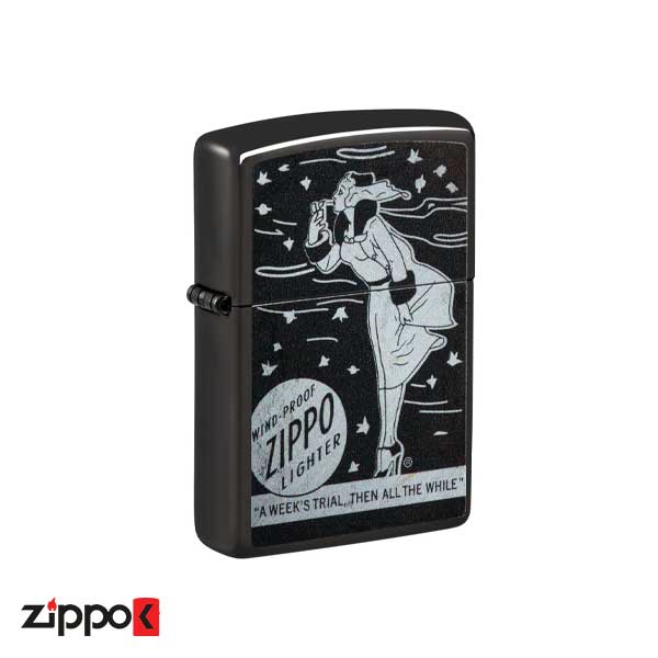 فندک زیپو اصل 48456 | Zippo Windy Design