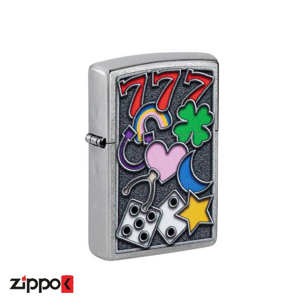 فندک زیپو اصل 48682 | Zippo All Luck Design