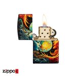 فندک زیپو اصل 46563 | Zippo Sun and Moon Design