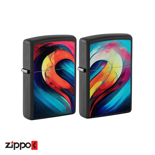 فندک زیپو اصل 46154 | Zippo Whole Heart Set