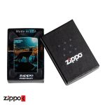 فندک زیپو اصل 46252 | Zippo Moonlight Wolf Design