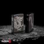 فندک زیپو اصل 46260 | Zippo Lucky Dragon Design