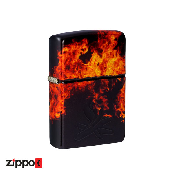 فندک زیپو اصل 46389 | Zippo Campfire Inferno Design