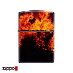 فندک زیپو اصل 46389 | Zippo Campfire Inferno Design