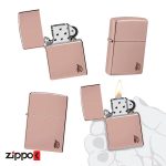 فندک زیپو اصل 46401 | Zippo Armor Flame Design