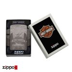 فندک زیپو اصل 48799 | Zippo Harley Davidson Wolves Design