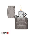 فندک زیپو اصل 48799 | Zippo Harley Davidson Wolves Design