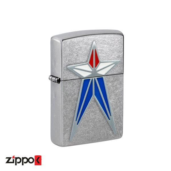 فندک زیپو اصل Zippo Red White Blue Star | 48903