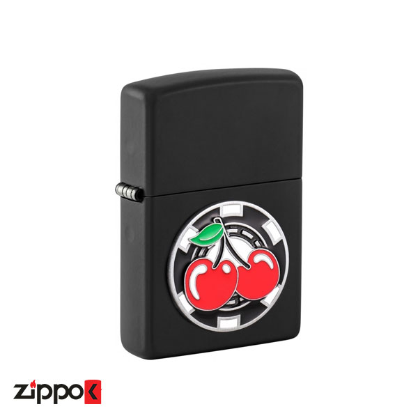 فندک زیپو اصل 48905 | Zippo Poker Chip Cherries Design