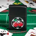 فندک زیپو اصل 48905 | Zippo Poker Chip Cherries Design