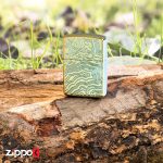 فندک زیپو اصل 48917 | Zippo Topographic map Design