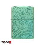فندک زیپو اصل 48917 | Zippo Topographic map Design