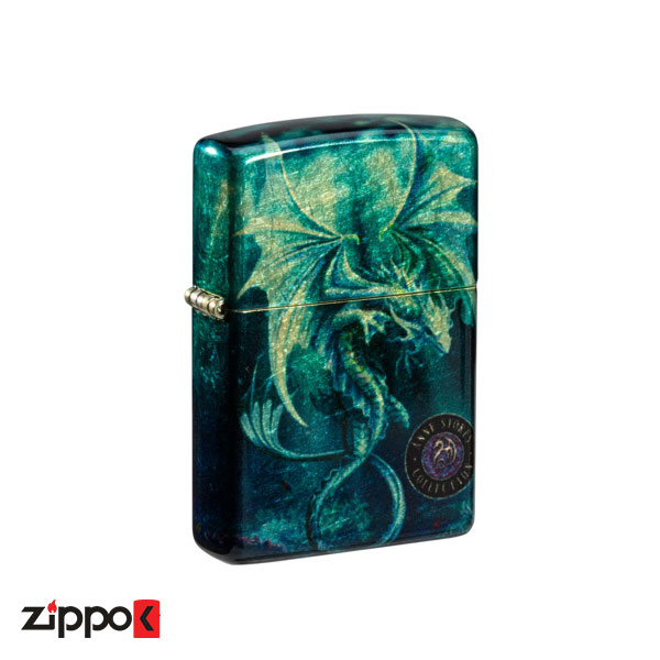 فندک زیپو اصل 48986 | Zippo Anne Stokes Dragon Design
