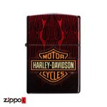 فندک زیپو اصل 48994 | Zippo Harley Davidson Flames Design