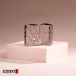 فندک زیپو اصل 49702 | Zippo Geometric Diamond Design