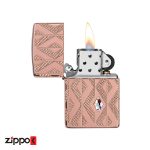 فندک زیپو اصل 49702 | Zippo Geometric Diamond Design