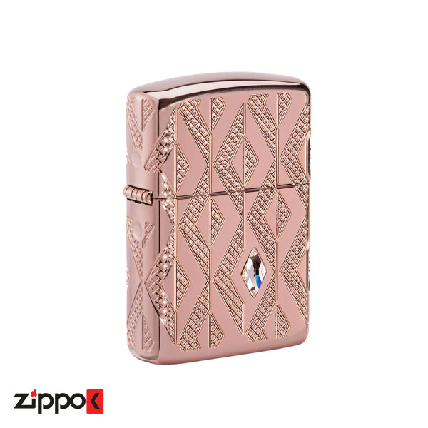 فندک زیپو اصل 49702 | Zippo Geometric Diamond Design