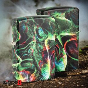 فندک زیپو اصل 48774 | Zippo Psychedelic Swirl Design