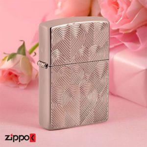 فندک زیپو اصل 48919 | Zippo Armor Hearts Design