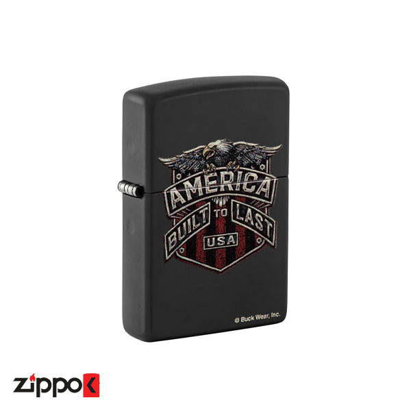 فندک زیپو اصل 46158 | Zippo Buck Wear Built to Last Design