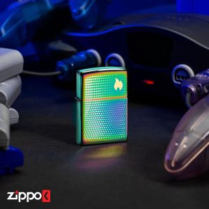 فندک زیپو اصل 46569 | Zippo 151 Dot Matrix Design