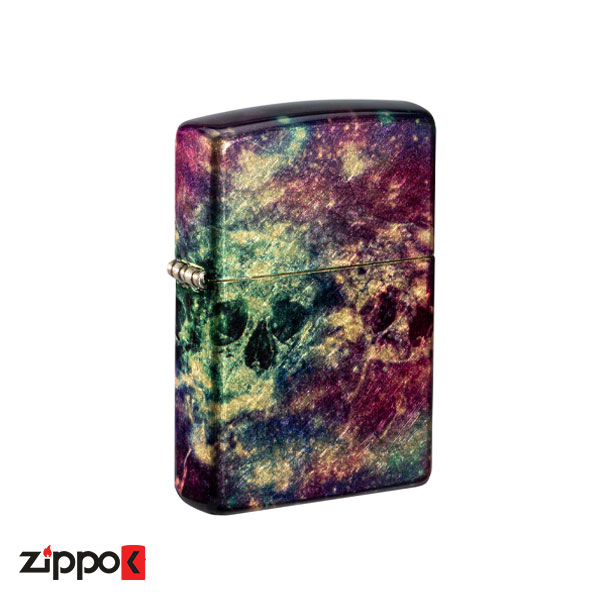 فندک زیپو اصل 46147 | Zippo Galaxy Skull Design