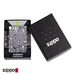 فندک زیپو اصل 46012 | Zippo Glowing Swirls Design
