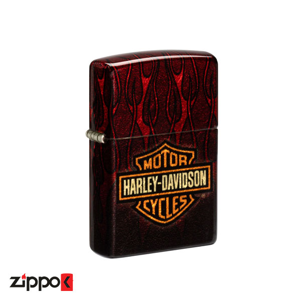 فندک زیپو اصل 48994 | Zippo Harley Davidson Flames Design