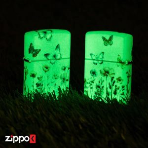 فندک زیپو اصل 46703 | Zippo Glowing Butterflies Design