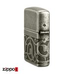 فندک زیپو اصل 49290 | Zippo Antique Armor Pattern Design