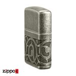 فندک زیپو اصل 49290 | Zippo Antique Armor Pattern Design