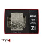 فندک زیپو اصل 49290 | Zippo Antique Armor Pattern Design