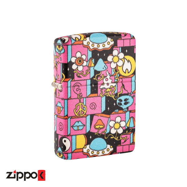 فندک زیپو اصل 48779 | Zippo Abstract Zippo Design
