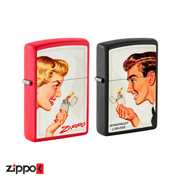 فندک زیپو اصل 46295 | Zippo Couple Set