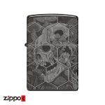 فندک زیپو اصل 46425 | Zippo Mushroom Skulls Design