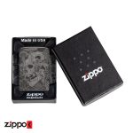 فندک زیپو اصل 46425 | Zippo Mushroom Skulls Design