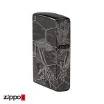 فندک زیپو اصل 46425 | Zippo Mushroom Skulls Design