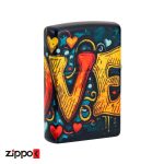 فندک زیپو اصل 46283 | Zippo Love Mural Design