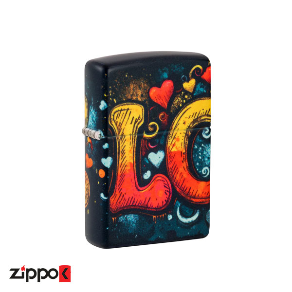 فندک زیپو اصل 46283 | Zippo Love Mural Design