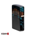 فندک زیپو اصل 46252 | Zippo Moonlight Wolf Design