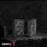 فندک زیپو اصل 46425 | Zippo Mushroom Skulls Design