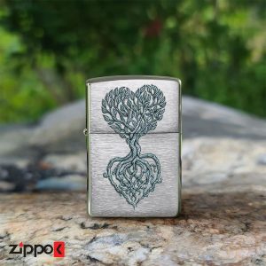 فندک زیپو اصل Zippo Rooted in Love Design | 46232