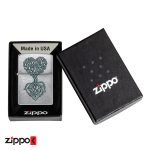 فندک زیپو اصل Zippo Rooted in Love Design | 46232